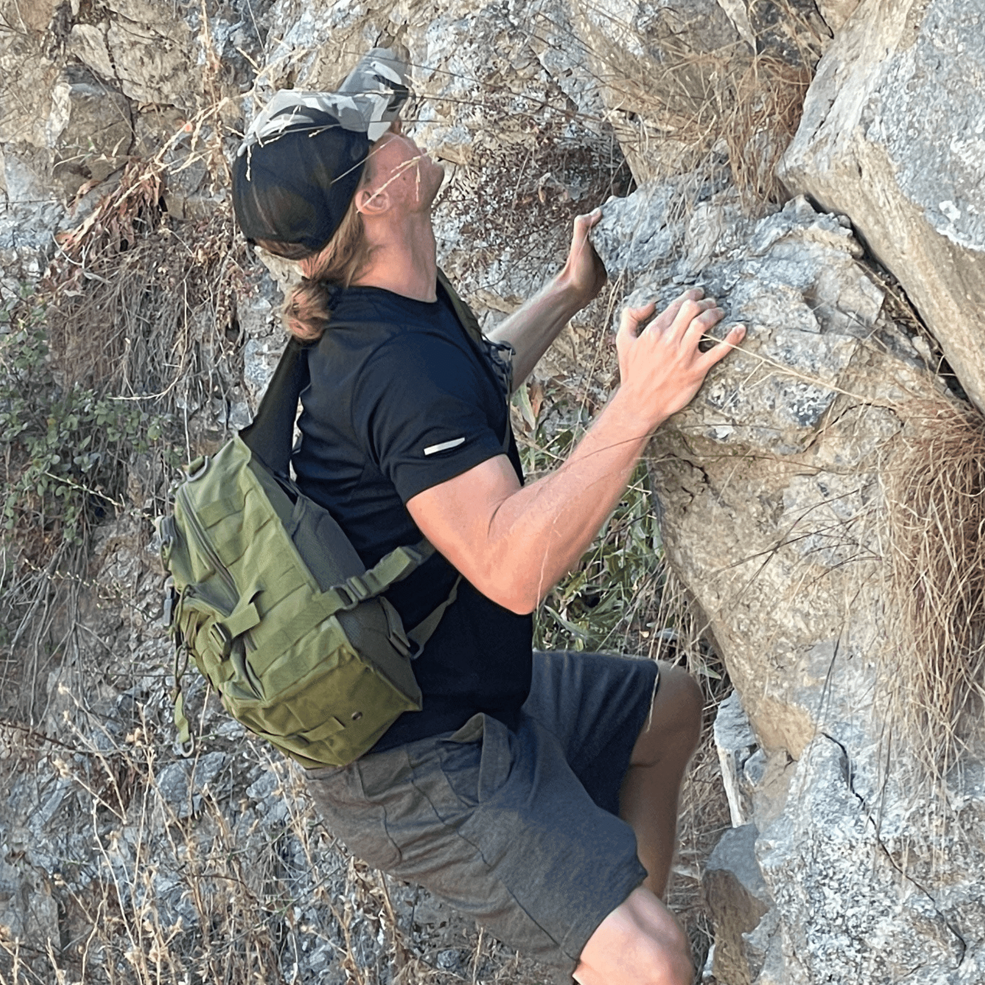 (green)15L MOLLE Medium Sling Bag - BagNook