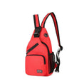 Load image into Gallery viewer, (red)Canvas Color Pop Shoulder / Sling / Crossbody Bag - BagNook