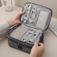 Load image into Gallery viewer, (gray)Waterproof Multi-Functional Digital Cable Storage Case - BagNook
