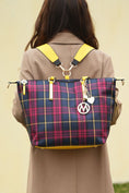 Load image into Gallery viewer, (red yellow)Layla Tote/Backpack Women by Mia k - BagNook