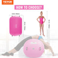 Load image into Gallery viewer, VEVOR Gymnastics Air Inflatable Barrel - 23.6 x 48.4", Pink - BagNook