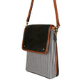 Load image into Gallery viewer, Royce Athens Flap Crossbody - Upcycled Leather - BagNook