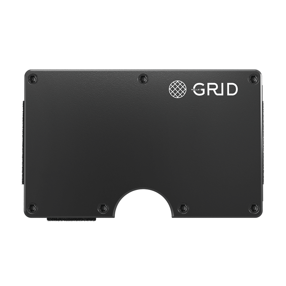 Gunmetal Aluminum Money Clip - BagNook