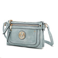 Load image into Gallery viewer, (denim)Elaina Multi Pocket Crossbody Handbag by Mia K - BagNook
