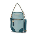 Load image into Gallery viewer, (light blue navy)Sue Practical and Functional Crossbody bag by Mia K - BagNook