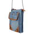 Load image into Gallery viewer, Upcycled Fashion - Cute Denim Crossbody - bagNook