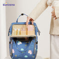 Load image into Gallery viewer, (blue)Sunveno Diaper Bag Backpack - BagNook