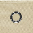 Load image into Gallery viewer, Storage Boxes w/Lid 4pc 12.6"x12.6"x12.6" Fabric - Cream - BagNook