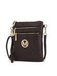 Load image into Gallery viewer, (chocolate)Scarlett Crossbody Handbag by Mia k - BagNook