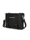 Load image into Gallery viewer, (black)Elsie Multi Compartment Crossbody Bag by Mia k - BagNook