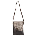 Load image into Gallery viewer, Noho Black Brisk Crossbody - Upcycled - BagNook