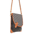 Load image into Gallery viewer, Express Noho Crossbody - Upcycled Genuine Leather - BagNook