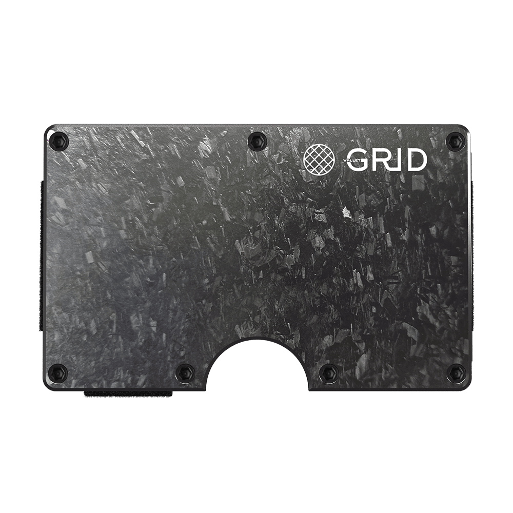 Forged Carbon Money Clip - BagNook