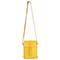 Load image into Gallery viewer, Jane Long Crossbody w/Top Flap & Tassel - Canary Yellow - BagNook
