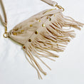 Load image into Gallery viewer, (alpaca)Fringed Or Not Sling Bag w/ Detachable Fringe - BagNook