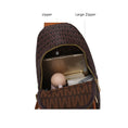 Load image into Gallery viewer, (brown)Kace M Logo Printed Women Sling Bag by MKF - BagNook