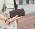 Load image into Gallery viewer, (coffee-red)Fabiola Tote Handbag with Wallet by Mia k - BagNook