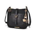 Load image into Gallery viewer, (black)Kiltienne Crossbody Handbag Vegan Leather by Mia K - BagNook