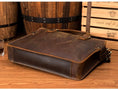 Load image into Gallery viewer, The Viggo Briefcase | Genuine Leather Messenger Bag w/adj straps - BagNook