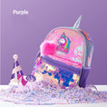 Load image into Gallery viewer, (purple)Unicorn Sequins Backpack - BagNook