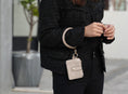 Load image into Gallery viewer, (taupe)Jordyn Bracelet with Card Holder by Mia k - BagNook