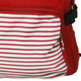 Load image into Gallery viewer, Lively Red Fabric Art School Daypack - BagNook