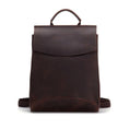 Load image into Gallery viewer, The Gyda Backpack | Vintage Leather Travel Backpack w/adj Straps - BagNook
