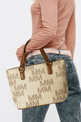 Load image into Gallery viewer, (beige)Tayla 2pc Tote & Mini by Mia K - BagNook