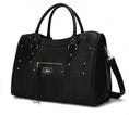 Load image into Gallery viewer, (black)Patricia Duffel Handbag Women by Mia K - BagNook