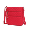 Load image into Gallery viewer, (red)Lainey Solid Quilted Crossbody by Mia K - BagNook