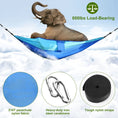 Load image into Gallery viewer, (greyblue)Camping Hammock with Mosquito Net, 2 person - BagNook