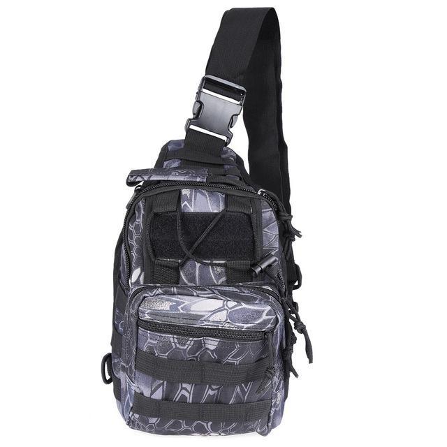 Sling Shoulder Bag Molle Daypack with Adjustable Strap - BagNook