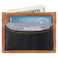 Load image into Gallery viewer, Henry Grey Credit Card Wallet - Upcycled - BagNook