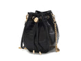 Load image into Gallery viewer, (black)Cassidy Crocodile Embossed Women's Shoulder Bag by Mia k - BagNook