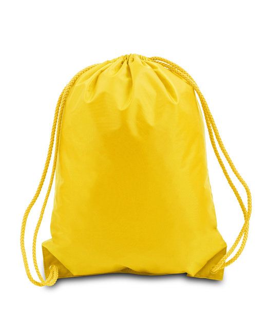 (golden yellow) Drawstring Backpack 14" x 18" - bagNook