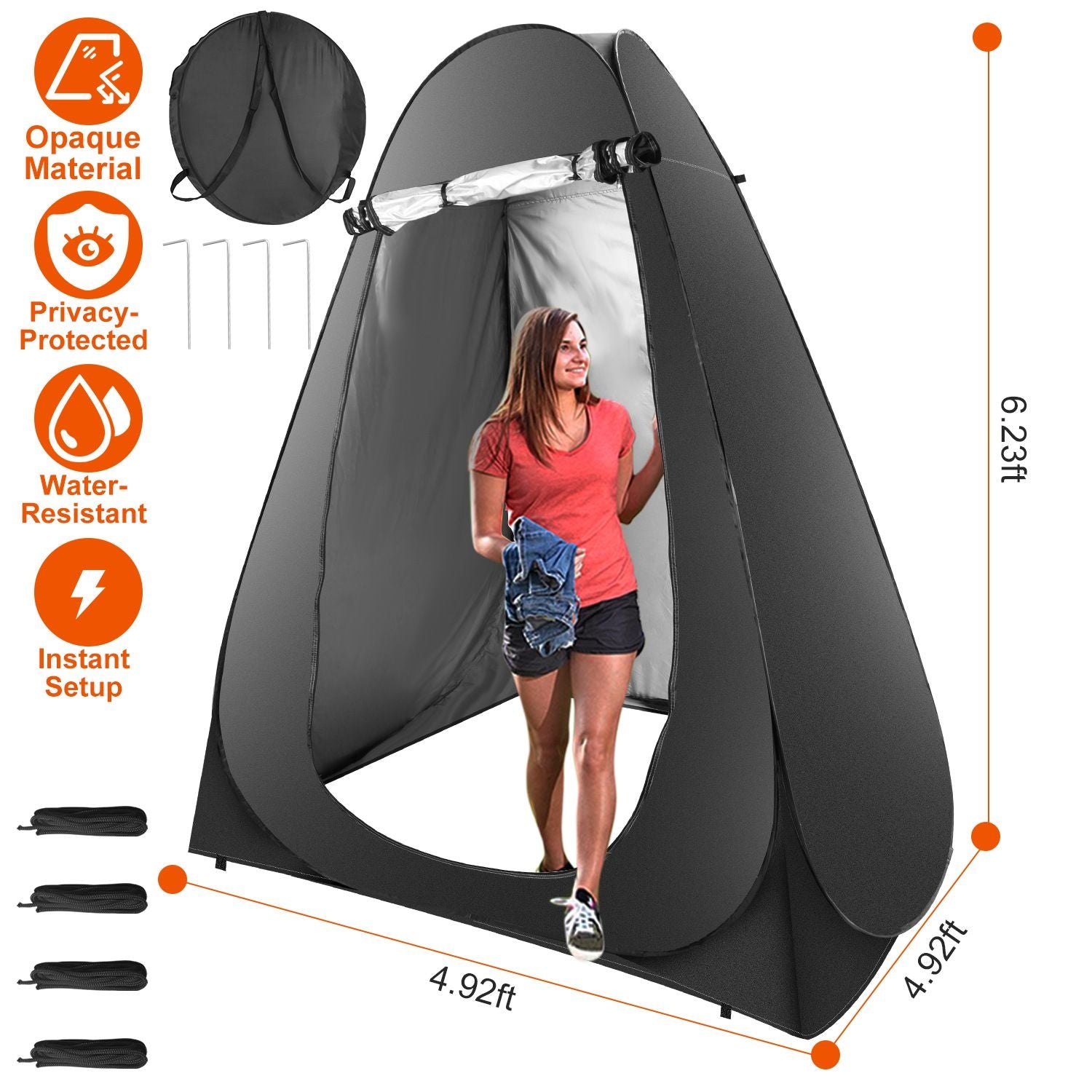 Popup Foldable Privacy Tent - BagNook