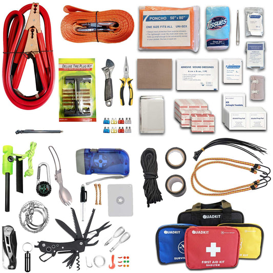 QUADKIT ATV Emergency Kit (106 Essential Items) for ATV, OFF ROAD - BagNook