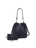 Load image into Gallery viewer, (navy blue)Ryder Shoulder Bag with Wallet by Mia k - BagNook