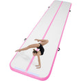 Load image into Gallery viewer, VEVOR Gymnastics Inflatable Air Mat, 4" Thick, 16ft Pink - BagNook