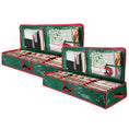 Load image into Gallery viewer, 2Pcs Christmas Wrapping Paper Storage Containers - BagNook