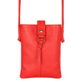 Load image into Gallery viewer, Jennie Small Crossbody w/Slim Strap - Vibrant Red - BagNook