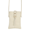 Load image into Gallery viewer, Jennie Small Crossbody w/Slim Strap - Cream White - BagNook