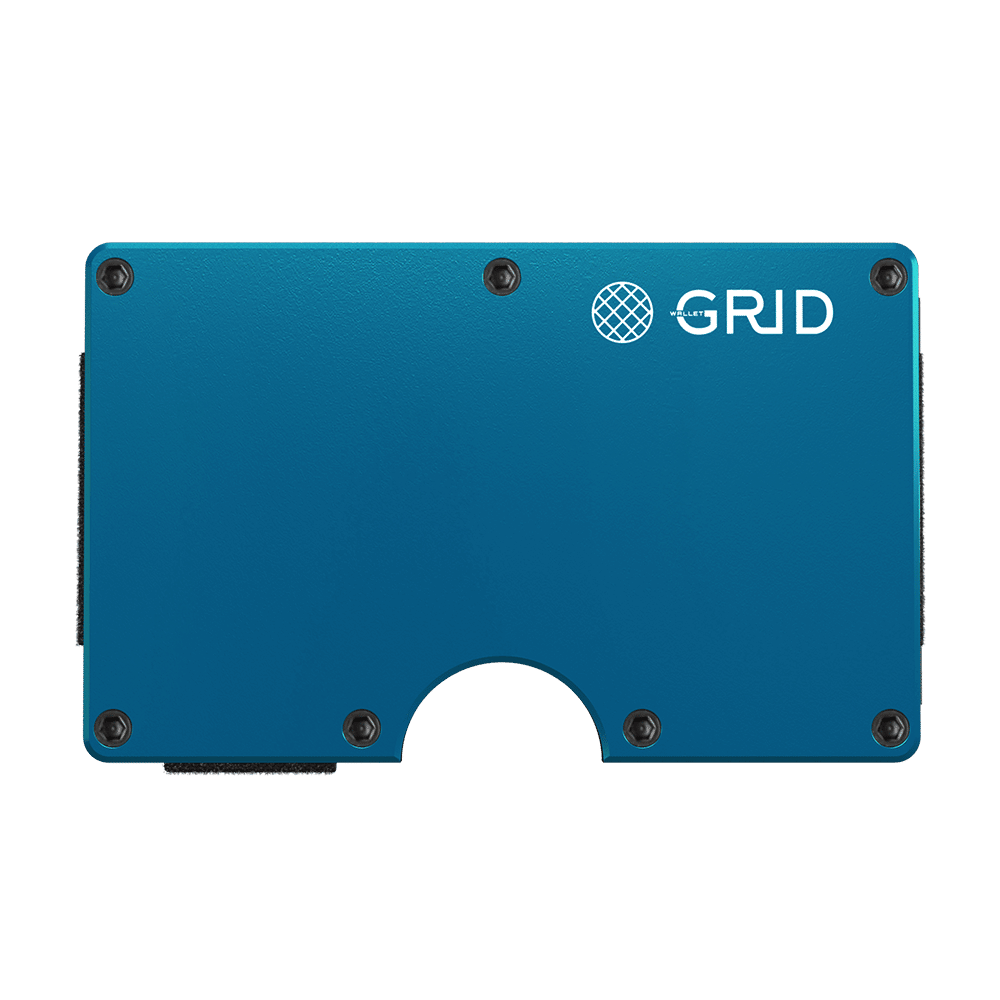 Blue Aluminum Money Clip - BagNook