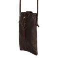 Load image into Gallery viewer, Jennie Small Crossbody bag w/ slim strap - Mahogany Brown - BagNook