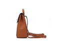 Load image into Gallery viewer, (brown)Sansa Vegan Leather Backpack by Mia k - BagNook