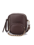 Load image into Gallery viewer, (coffee)Winona Vegan Leather Crossbody by Mia k - BagNook