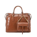 Load image into Gallery viewer, (brown)Yareli Tote w/Mini Crossbody Bag Set by Mia K - BagNook