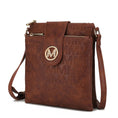 Load image into Gallery viewer, (camel)Marietta M Signature Crossbody Bag by Mia K - BagNook
