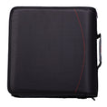 Load image into Gallery viewer, (jet black)The Mighty Zip Tab-3 Inch Zipper Binder w/Removeable Folder - BagNook