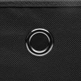 Load image into Gallery viewer, Storage Boxes with Covers 4 pcs 11x11x11in - Black - BagNook